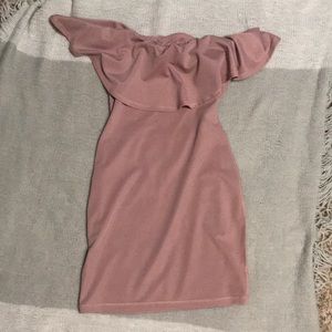 Off the shoulder dress